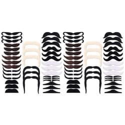 72 Pack Self Adhesive Novelty for New Year's Eve Party Supplies