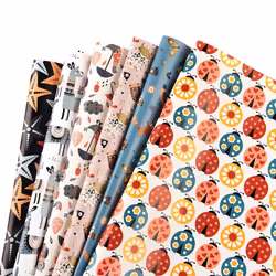 Wrapping Paper 6 Sheets,Recyclable Gift Wrap 70X 50cm for Boys,Girls,Kids,Childrens Wrap Paper
