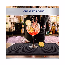 Bar Mat Coffee Maker Countertop Spill Mats Bar Service Mat Dish Glass Drying Mat for Barista Cocktail