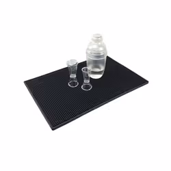 Bar Mat Coffee Maker Countertop Spill Mats Bar Service Mat Dish Glass Drying Mat for Barista Cocktail