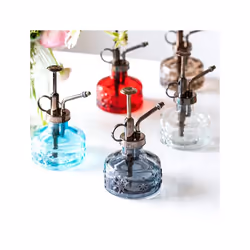 Glass Spray Bottle Watering Flowers Gardening Supplies Watering Spray Bottle Red