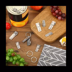 P-38 and P-51 Can Openers Stainless Steel Camping Can Opener Portable Can Opener for Kitchen Travel Camping