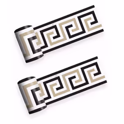 2x2m Self Adhesive Side Line Tile Stickers for Bathroom Kitchen Restaurant Wall Stairs Floor Edge Tile Stickers