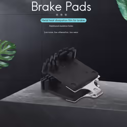 Brake pads, hydraulic disc brake, metal cooling fin, Ice Tech for XTR XT SLX Deore for Shimano mountain bike accessories