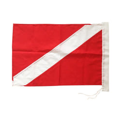 Diving Flag for Diving Spearfishing Use with Float Buoy Boat Pole 35x50cm