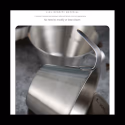 Espresso Shot Cups with Handle 90ml Espresso Measuring Cups Set of 2 Stainless Steel Pouring Cups for Coffee Espresso