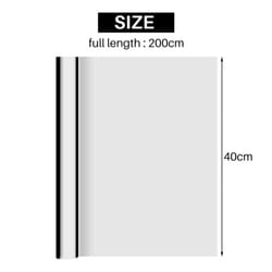 Privacy Window Film Disposable Window Film Silver Reflective Self Adhesive Anti-UV Heat Protection Sun Shade for