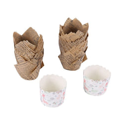 150pcs Cupcake Cases Baking Cups Muffin Liners Greaseproof Paper Cupcake Cases for Wedding Birthday Party
