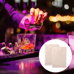 Ice Bag,Bartender Kit Ice Crusher,Canvas Bag Set for Ice Crushing, Bar Tools Accessory Bartenders 2Pcs