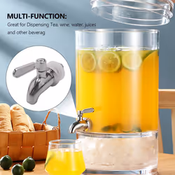 Stainless Steel Faucet Tap Beer Faucet Brew Fermenter Wine Beer Dispenser Drink Fridge Kegs