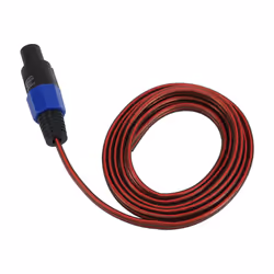Speakon Speaker Cable Wire Open End Cable, Speakon to Speaker Wire Audio Cord Amplifier Connection Cord for DJ/PA