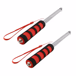2X Extendable 2M Portable Telescopic Handheld Flag Pole Tool for Flags Windsock