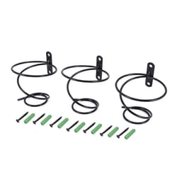 3Pack Simple Single Bottle Wall-Mounted Wine Rack, Wine Bottle Display Rack, Metal Hanging Wine Rack