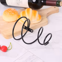 3Pack Simple Single Bottle Wall-Mounted Wine Rack, Wine Bottle Display Rack, Metal Hanging Wine Rack
