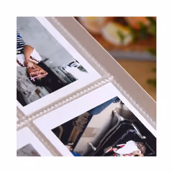 4 Inch Photo Album PP Surface Transparent 20 Sheets Insert Type Family Growth Book 160 Pocket Photo Album