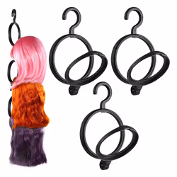 CNNOTEPAD Wig Stands, Hangers,Foldabe Holders For Hanging Multiple Wigs