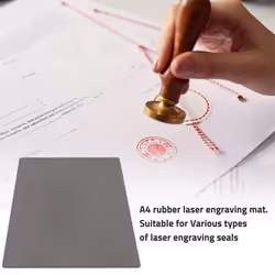 Rubber for Lasers Engraving Machine with A4 Size 2.3mm