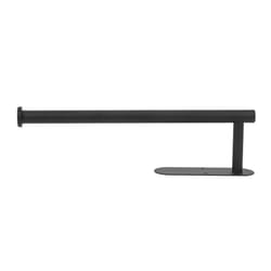 Paper Towel Holder-Under Cabinet Black Paper Towel Rack,Wall Mount Towel Paper Holder for Kitchen, Bathroom
