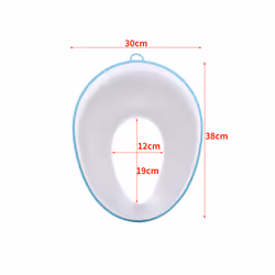 Baby Toilet Potty Training Seat Kids Potty Seat Pad Fits Round & Oval Toilets Non-Slip Splash Guard Infant Potty Cushion
