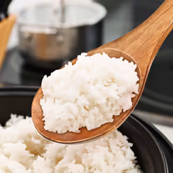 4 Pieces Wood Spoons 21.5cm Wooden Rice Paddle Versatile Serving Spoon Non Stick Heat Resistant Cooking Spoon