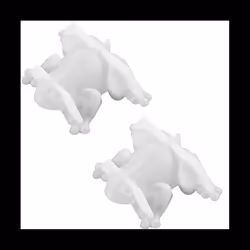 2PCS Frogs Shape Resin Molds, Animal Silicone Molds 3D Cute Resin Molds for Epoxy Casting