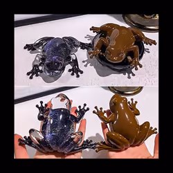 2PCS Frogs Shape Resin Molds, Animal Silicone Molds 3D Cute Resin Molds for Epoxy Casting