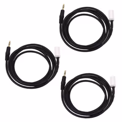 3X Car AUX Adapter Audio Cable 8 Pin Plug for Swift Jimny