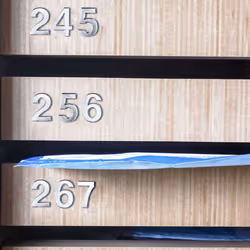 20x Self-Adhesive Door House Numbers Mailbox Numbers Street Address Numbers for Residence and Mailbox Signs, 0 to 9
