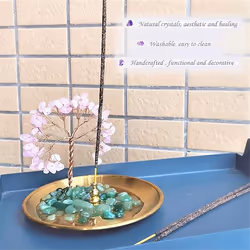 CNNOTEPAD Incense Holder for Sticks, Ash Catcher Yoga and Home Decor