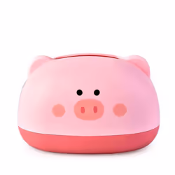 2X Napkin Holder Household Living Room Dining Room Pig Storage Box Simple Storage Tissue Box