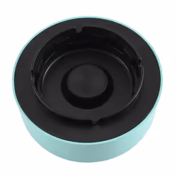 Ashtray with Air Purifier, 2 in 1 Air Purifier Ashtray for Air Purification with Negative Ions , Car Green