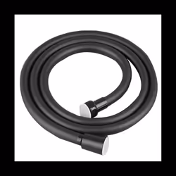 Bathroom 1.5M Shower Hose Flexible Black PVC Shower Explosion-Proof Home Bathroom Pipe Fittings Hose