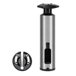 Wine Opener Manual Bottle Opener Corkscrew Sparkling Wine Kitchen Tool Corks Openers Useful Kitchen Accessories Silver