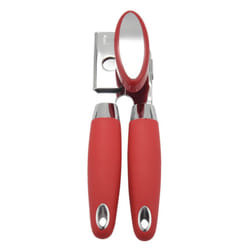 Can Opener Manual, Food Grade Stainless Steel Heavy Duty Opener with Edge, Safe and Efficient Opening