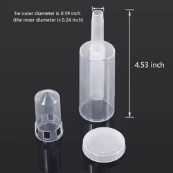 Fermentation Lids Kit,Airlock for Fermentation Air Locks with Black Grommets Airlock Bubble for Beer and Wine, Jar