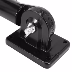 Flag Pole Holder Mounting Bracket Adjustable Flagpole Rod Hitch Bracket Multi-Position Flag Pole Mounting Bracket,Black