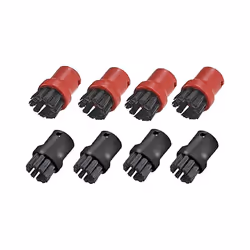 8 Pack of Hand Tool Nozzle Bristle Brushes for SC1 SC2 SC3 SC4 SC5 SC7 Premium Steam Cleaner