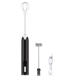 Electric Blender Mixer Egg Beater Coffee Milk Drink Food Whisk Stirrer USB Rechargeable Hand Blender
