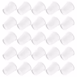 White Paper Cups, Small Disposable Bathroom, Espresso, Mouthwash Cups Dispenser, Disposable Cups,  3Oz