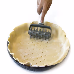2X Pizza Needle Roller Dough Puncher Bread Needle Pizza Roller Pie Slice Bakeware Accessories