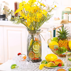 30Pcs 2in Artificial Lemon Slices,Simulation Decorative Fruit Wedding Ornament Festival Decor Photography Props
