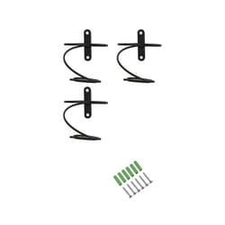 Metal Wine Rack Wine Holder - Wall Decor Art - Included Mounting Screws and Anchors