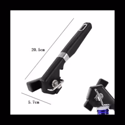 2 in 1 Safety Can Opener Manual Edge Opener, No-Trouble-Lid-Lift Manual Can Opener with Magnet Side Cut Hand Can Opener