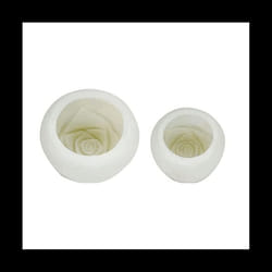 2 Pcs Bloom Flower Shape Silicone Mold, Chocolate Cake Soap Candy Pastry Candle Dessert Mousse Silicone Mold
