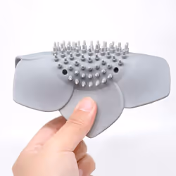 2X Soap Dish, Bar Soap Holder Case with Drain Holes, Silicone Soap Tray Saver Sponge Holder Soap Dishes