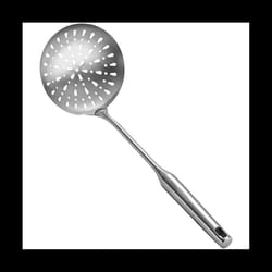 Skimmer Colander Stainless Steel with Long Handle Colander for Kitchen and Catering Hot Pot Frying Filter