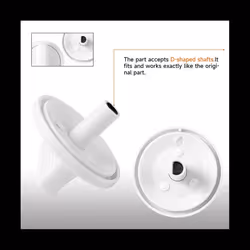2X WE01X10160 Timer Knob Parts Washer/Dryer - Replaces AP3207448 PS755794 WE01X10069