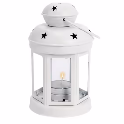 Vintage Metal Hanging Candle Lanterns , Holder,Candlestick for Wedding,Home,Birthday Parties Gift -White