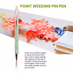 3 Pieces Air Release Weeding Pen Vinyl Installation Pen Weeding Tool Glitter Fine Point Weeding Pin Pen