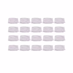 , 20-Pack Pool Filter Basket Saver Socks, Reusable Ultra-Fine Mesh Sock Filter Pool Debris Catcher